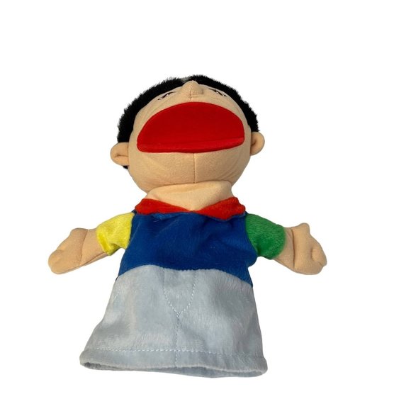 Lakeshore Hand Puppet Kids Asian Boy Learning Toy for Pretend Play 10.5" - Picture 2 of 6